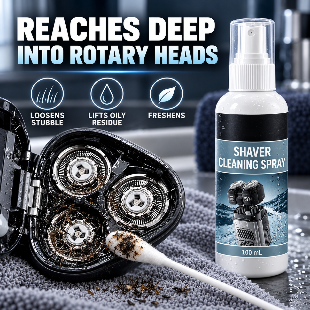 Shaver Blade Cleaner and Lubricant Spray