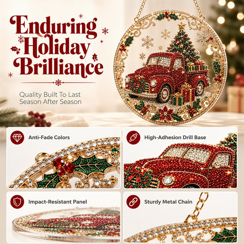 Christmas Ornaments DIY Pearl Art Kits for Adults