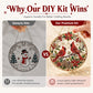 Christmas Ornaments DIY Pearl Art Kits for Adults
