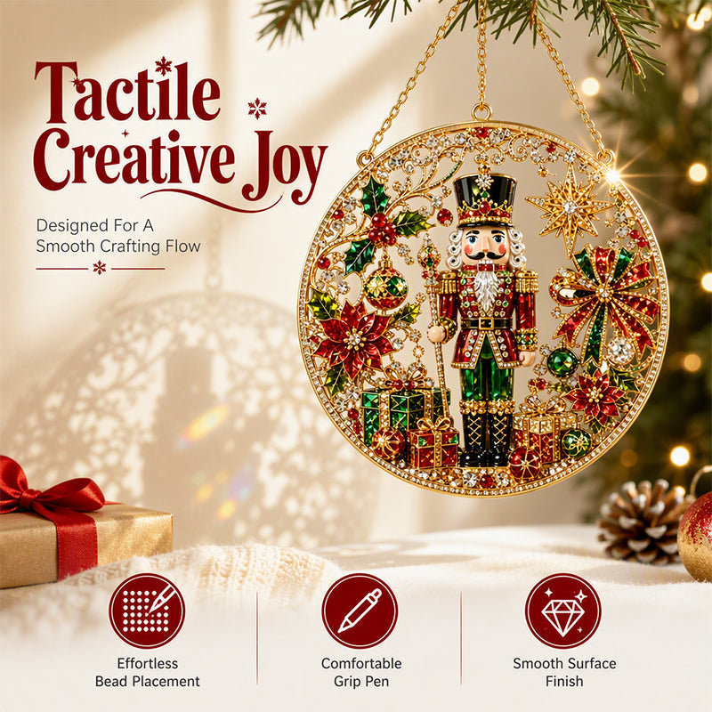 Christmas Ornaments DIY Pearl Art Kits for Adults
