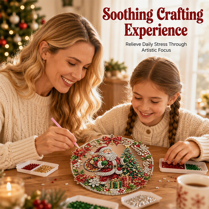 Christmas Ornaments DIY Pearl Art Kits for Adults
