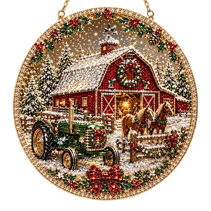 Christmas Ornaments DIY Pearl Art Kits for Adults