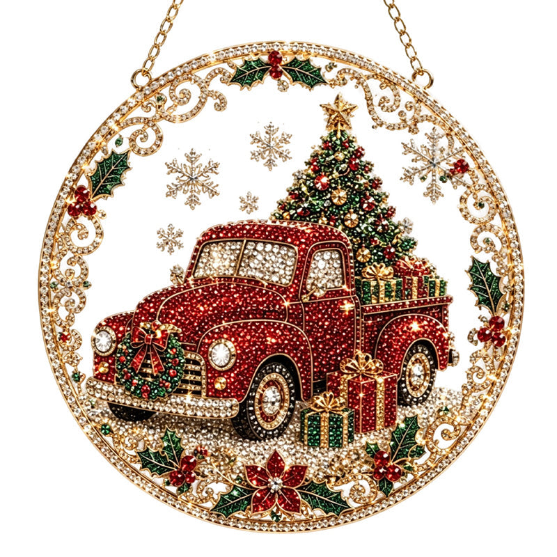 Christmas Ornaments DIY Pearl Art Kits for Adults