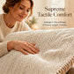 Drape Any Sofa Instantly! No-Slip Herringbone Chenille Throw