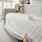 Drape Any Sofa Instantly! No-Slip Herringbone Chenille Throw