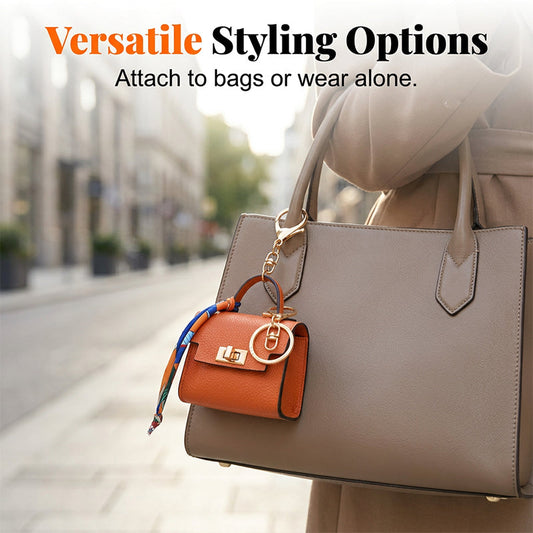 Organize Coins Instantly! No-Loose-Change Mini Keychain Purse