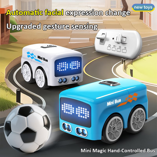 Roll Out Fun Instantly! No-Sharp-Edge Smart RC Bus