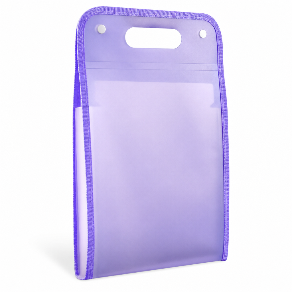 Organize Any Subject Instantly! No-Crumple Waterproof A4 File