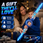 Glow & Battle Instantly! Rechargeable Double-Blade Light Up Sword