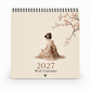 Plan 2027 Instantly! No-Bleed Flat-Hang Wall Calendar