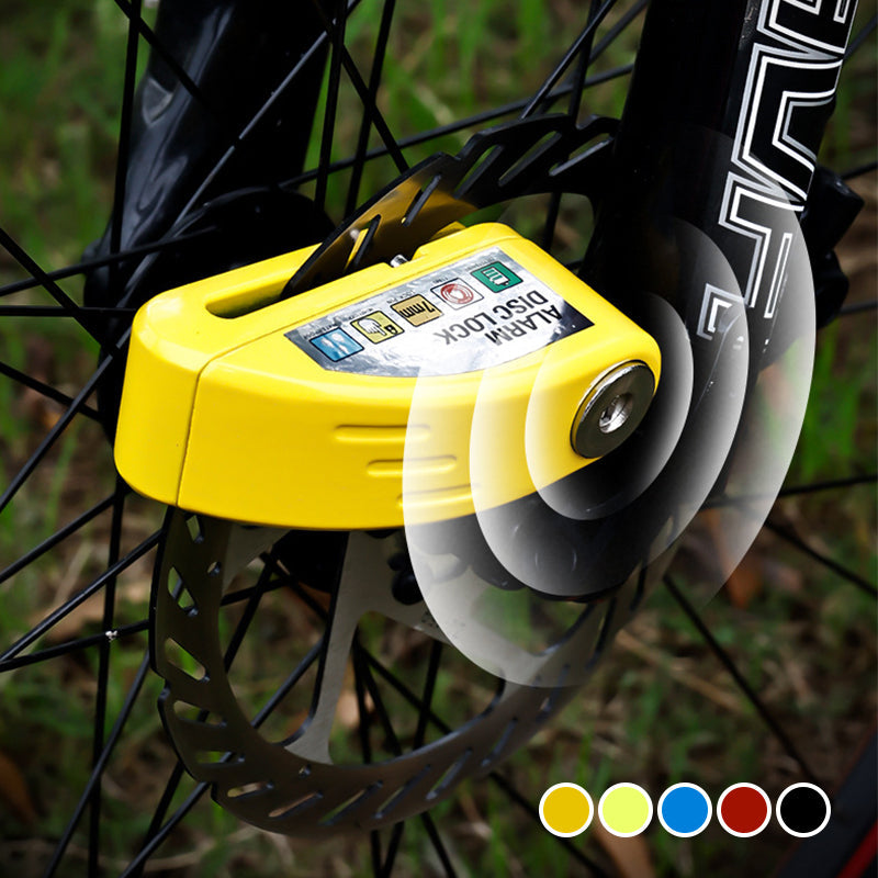 Lock Any Bike Instantly! No-Key 110dB Waterproof Disc Lock