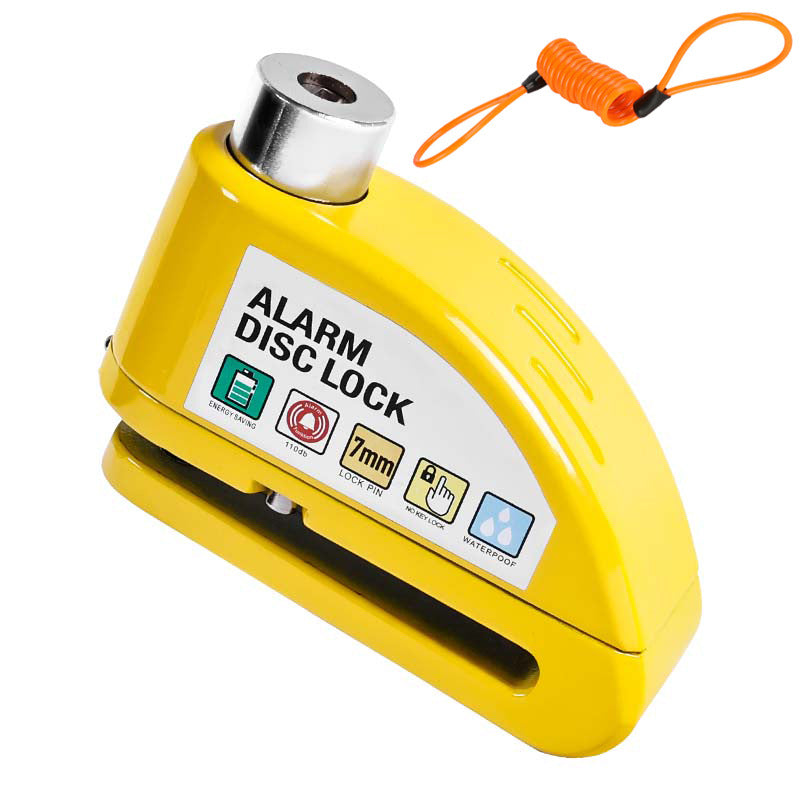 Lock Any Bike Instantly! No-Key 110dB Waterproof Disc Lock