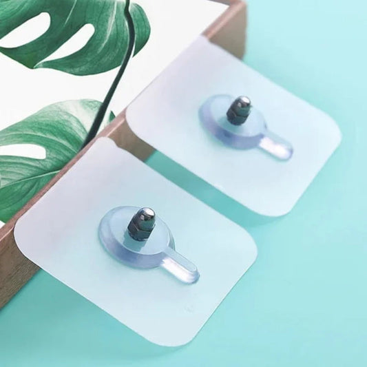 Heavy-Duty Adhesive Hooks – No Drilling