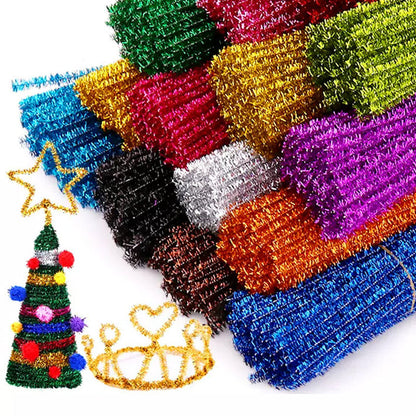 Fuzzy Chenille Stems for Kids' DIY Crafts