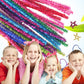 Fuzzy Chenille Stems for Kids' DIY Crafts