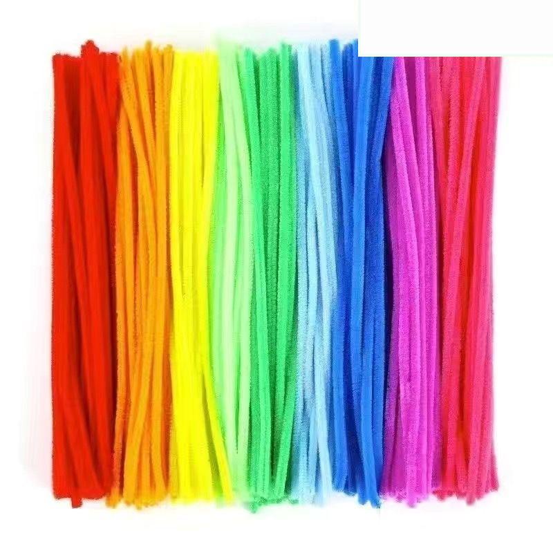 Fuzzy Chenille Stems for Kids' DIY Crafts
