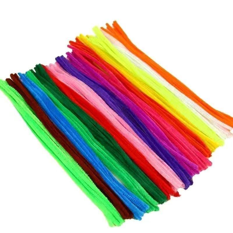 Fuzzy Chenille Stems for Kids' DIY Crafts