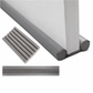 Block Cold Drafts Instantly! No-Gap Leather Door Seal