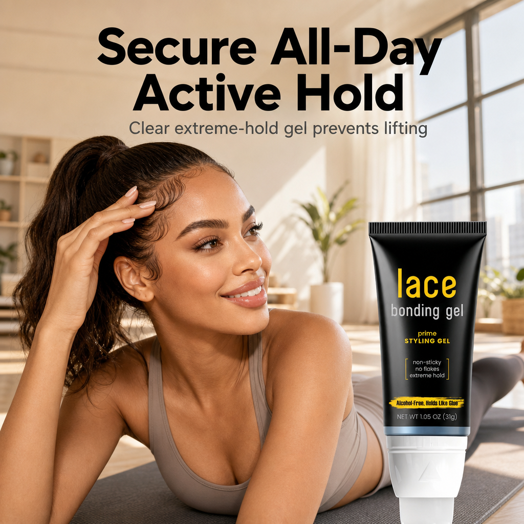 Hold Lace Instantly! No-Residue Sweatproof Wig Glue