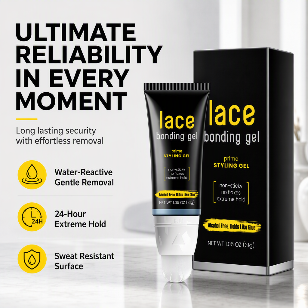 Hold Lace Instantly! No-Residue Sweatproof Wig Glue