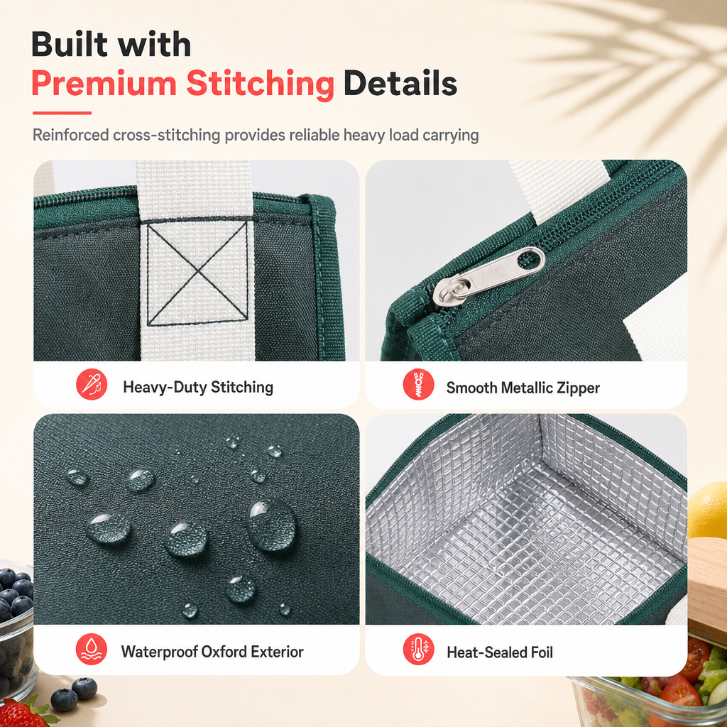 Insulated Thickened Lunch Bag