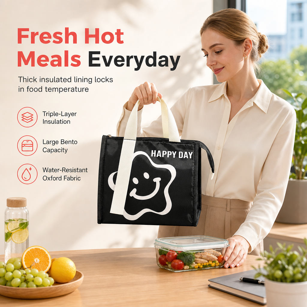 Insulated Thickened Lunch Bag