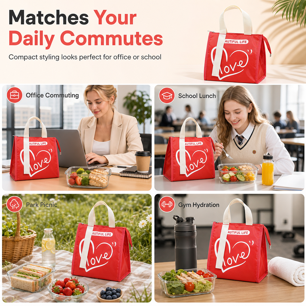 Insulated Thickened Lunch Bag