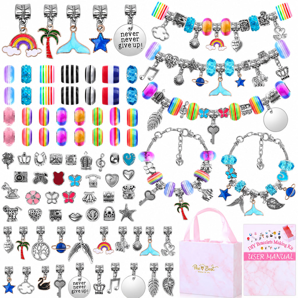 Craft Any Bracelet Instantly! No-Screen DIY Charm Kit