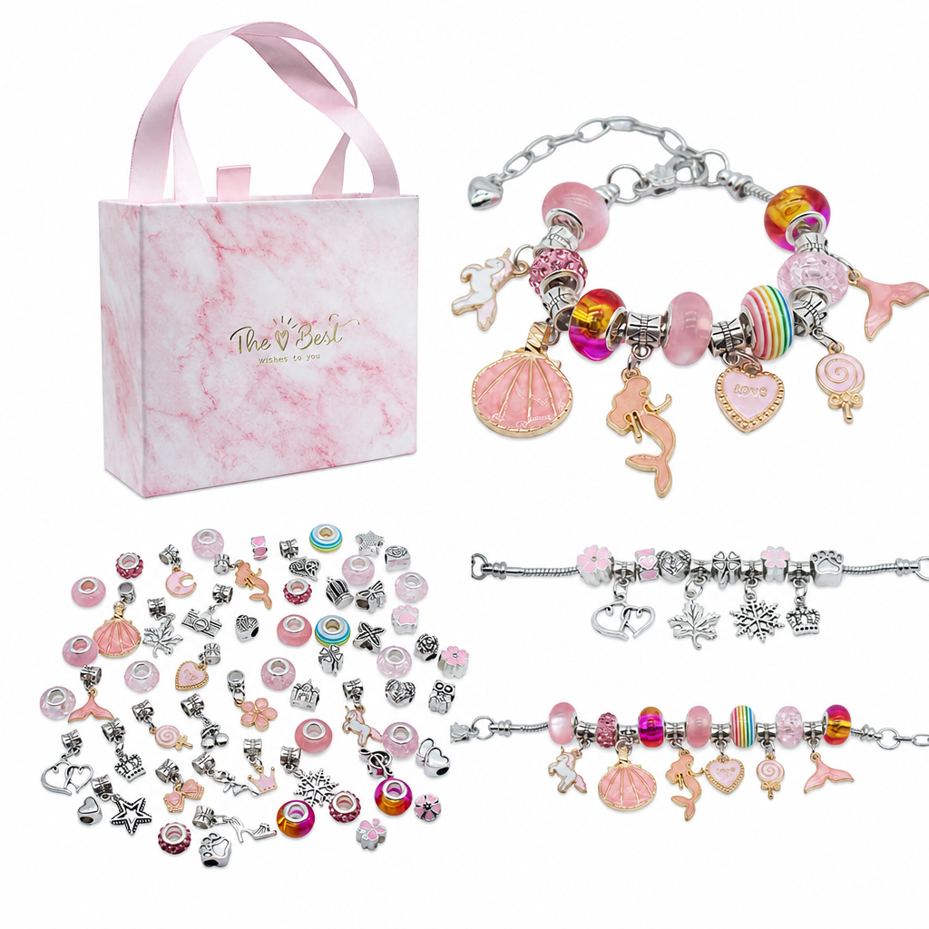 Craft Any Bracelet Instantly! No-Screen DIY Charm Kit