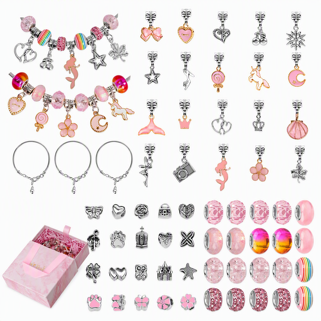Craft Any Bracelet Instantly! No-Screen DIY Charm Kit