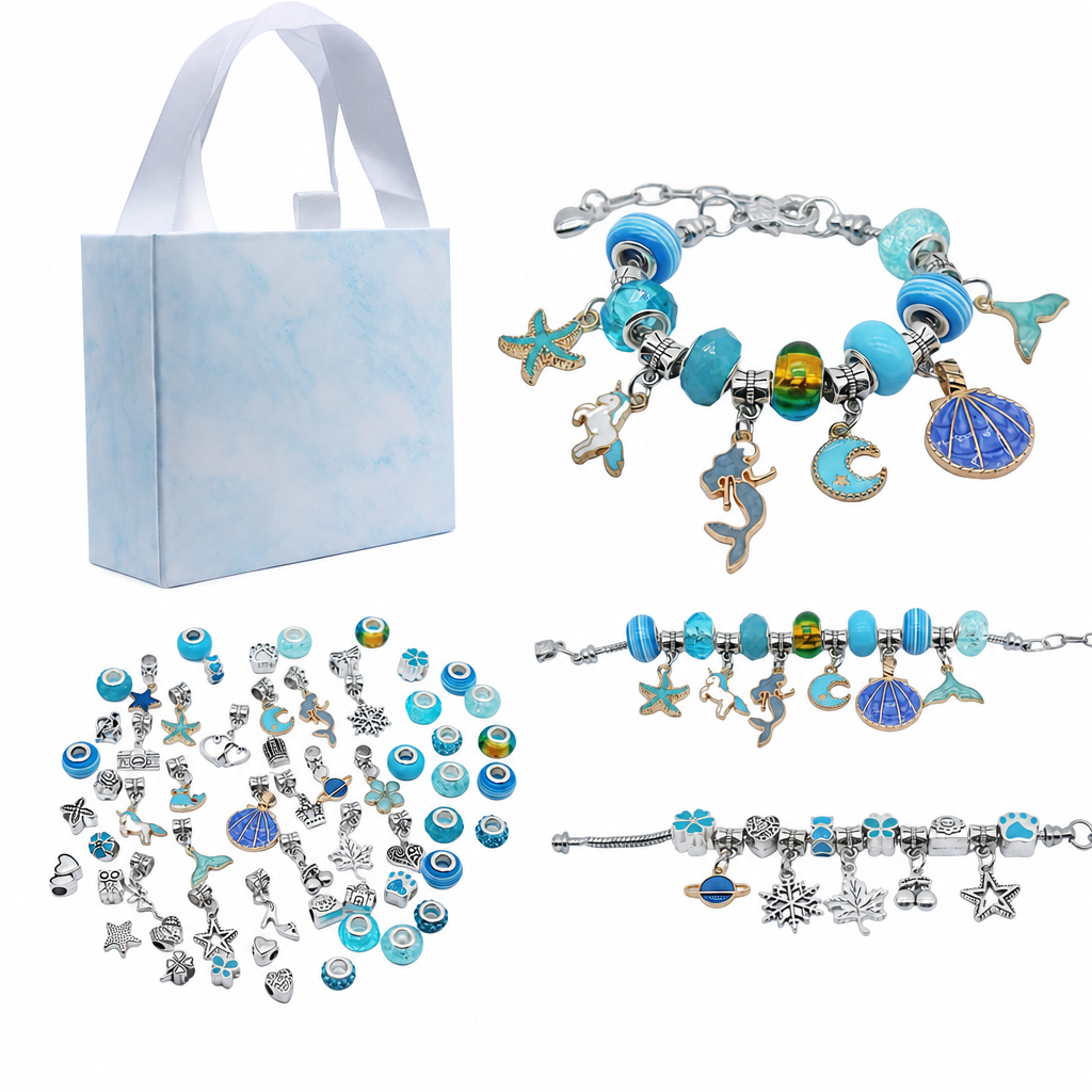 Craft Any Bracelet Instantly! No-Screen DIY Charm Kit