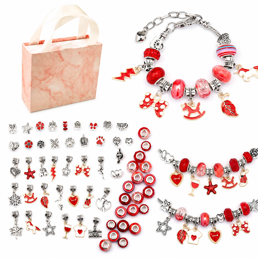 Craft Any Bracelet Instantly! No-Screen DIY Charm Kit