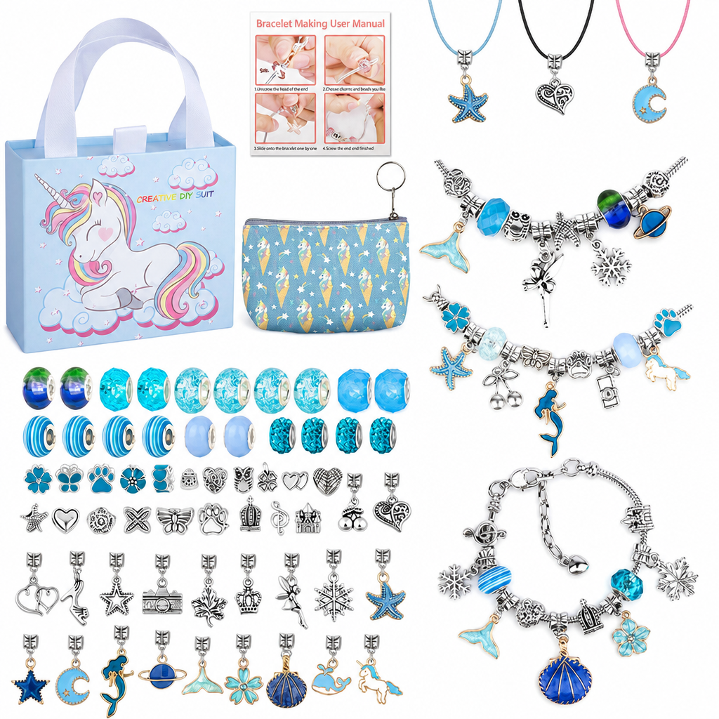 Craft Any Bracelet Instantly! No-Screen DIY Charm Kit