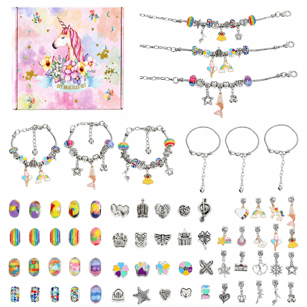 Craft Any Bracelet Instantly! No-Screen DIY Charm Kit