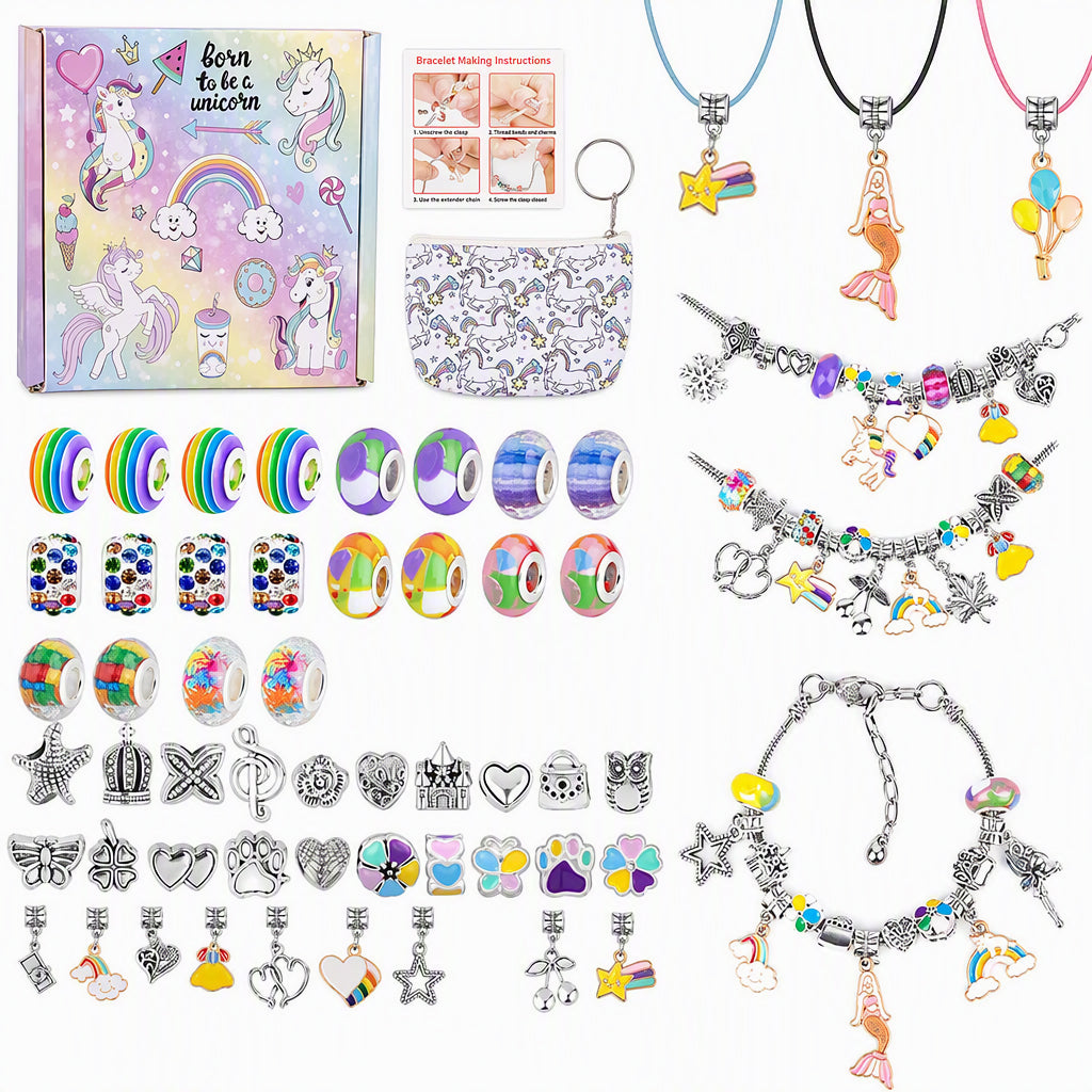 Craft Any Bracelet Instantly! No-Screen DIY Charm Kit