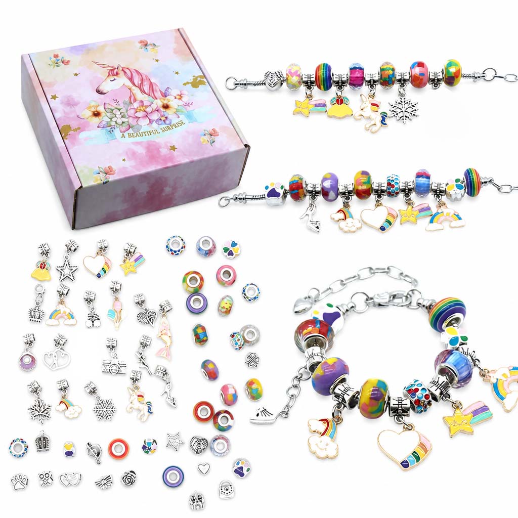 Craft Any Bracelet Instantly! No-Screen DIY Charm Kit