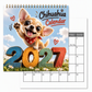 Chihuahua 12 Month Wall Calendar