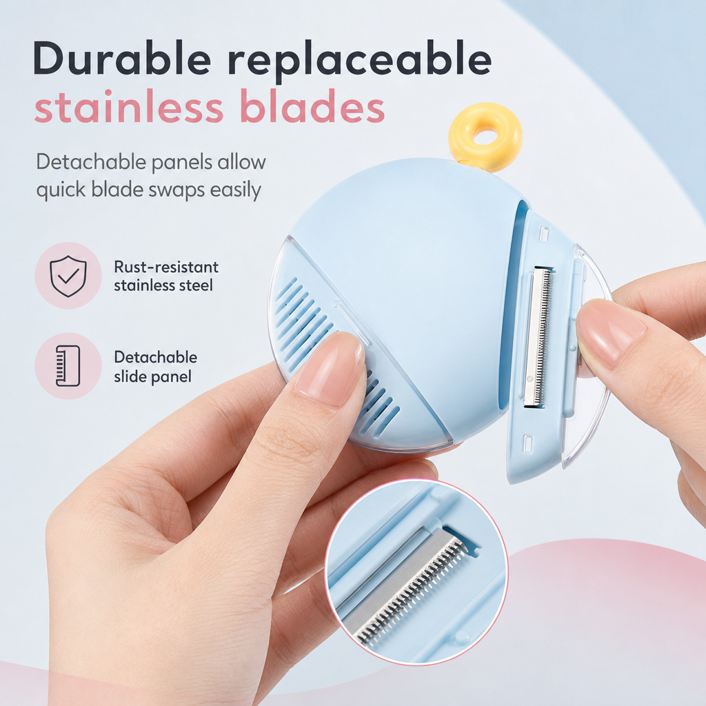 5 in 1 Portable Hair Thinning Comb and Hair Cutter