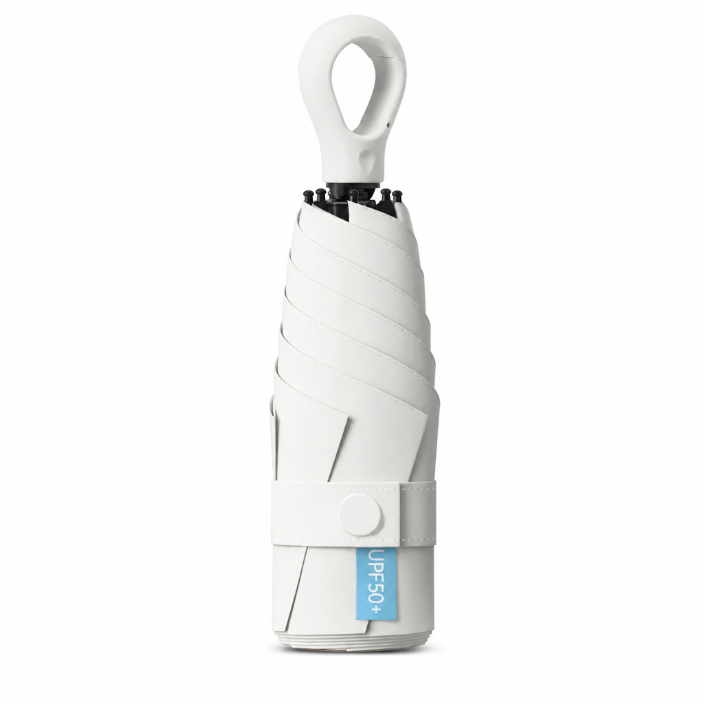 Portable 5-Fold Pocket Sun and Rain Umbrella