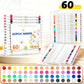 Vibrant Acrylic Brush Tip Markers Set
