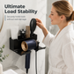 Store Hair Tools Instantly! No-Drill Drainable Bathroom Holder