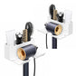 Store Hair Tools Instantly! No-Drill Drainable Bathroom Holder
