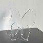 Display Flowers Artfully Instantly! Transparent Butterfly Vase