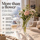 Display Flowers Artfully Instantly! Transparent Butterfly Vase