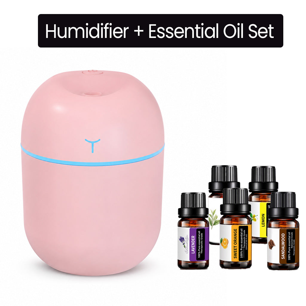 Mini USB Air Humidifier for Car and Desktop