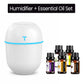 Mini USB Air Humidifier for Car and Desktop
