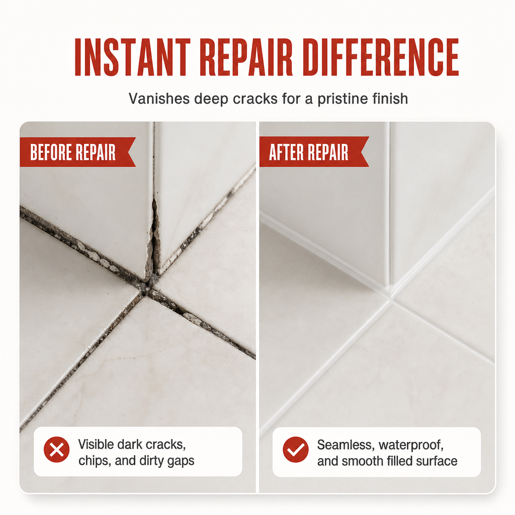 Water Based Ceramic Tile & Marble Repair Paste