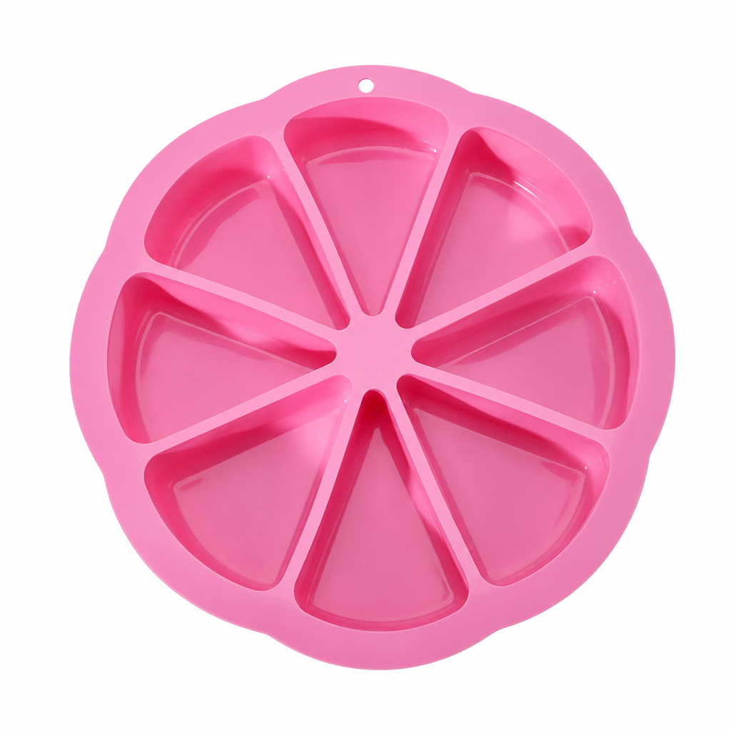 8 Cavity Triangle Silicone Cake Mold