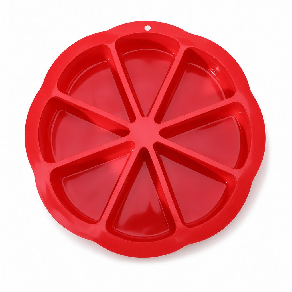 8 Cavity Triangle Silicone Cake Mold