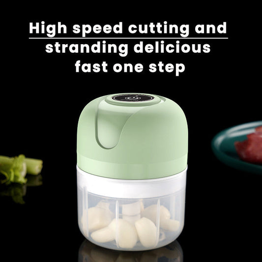 Chop Garlic & Meat Instantly! USB Rechargeable Mini Chopper